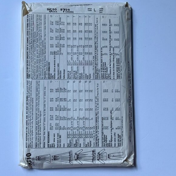 Simplicity 8310 Nightgown - Picture 2 of 2